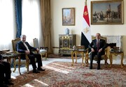 Araqchi meets Egypt’s president, foreign minister during Cairo visit