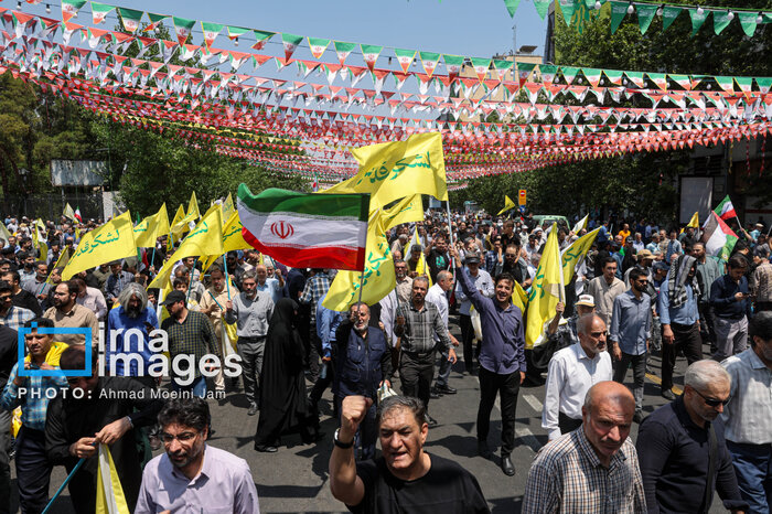 Millones de iraníes convierten celebración del “Eid al-Qadir” en masiva protesta contra Israel 